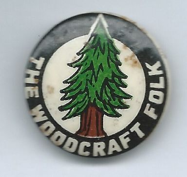Odznak Woodcraft Folk, asi 1970 Odznak Woodcraft Folk, asi 1970