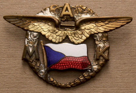 Odznak Moravského aeroklubu Brno