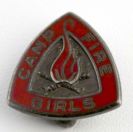 Odznak Camp Fire Girls, 2. verze Odznak Camp Fire Girls, 2. verze
