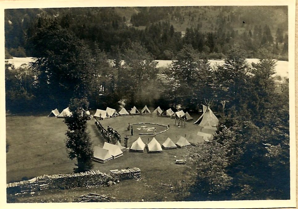 Tábor J. G. ligy u Martuljeku 1935.