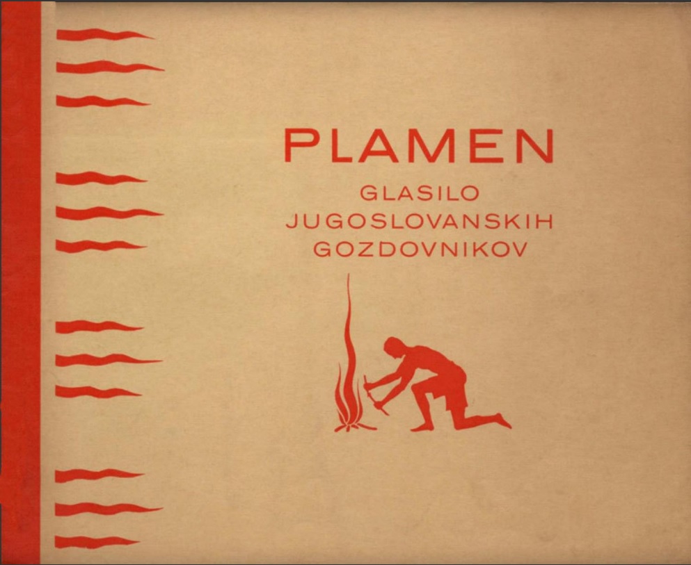 Obálka časopisu Plamen 1-2/1937.