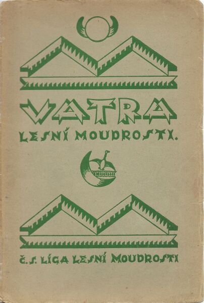 Soubor:Vatra 1923-1924 obálka desek na 2 ročník.jpg